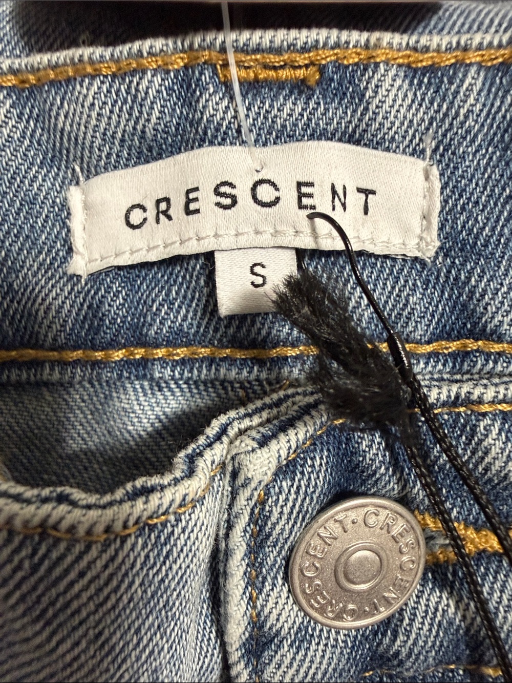 Crescent Women's Light Wash Straight Leg Jeans - Picture 2 of 9